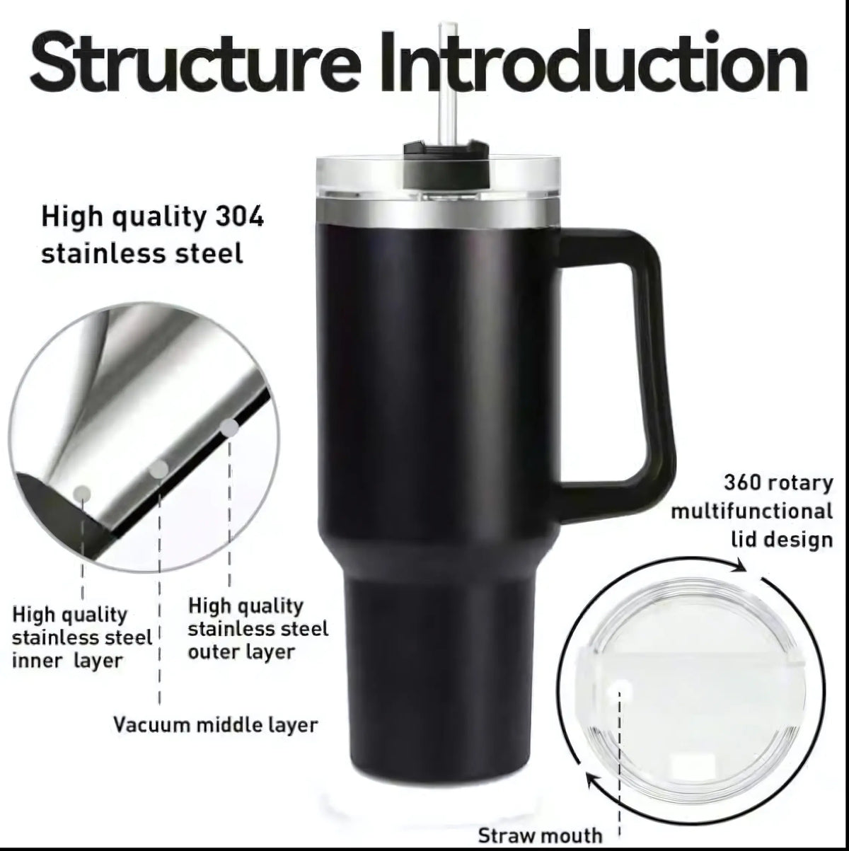 Call of Duty Ghost Simon Riley Stainless Steel Insulated Tumbler - 40Oz Handle Cup, 20Oz Coffee Travel Mug with Silicone Lid, Printed Task Force 141 Graphics, Gaming Gift for Fans, Insulation