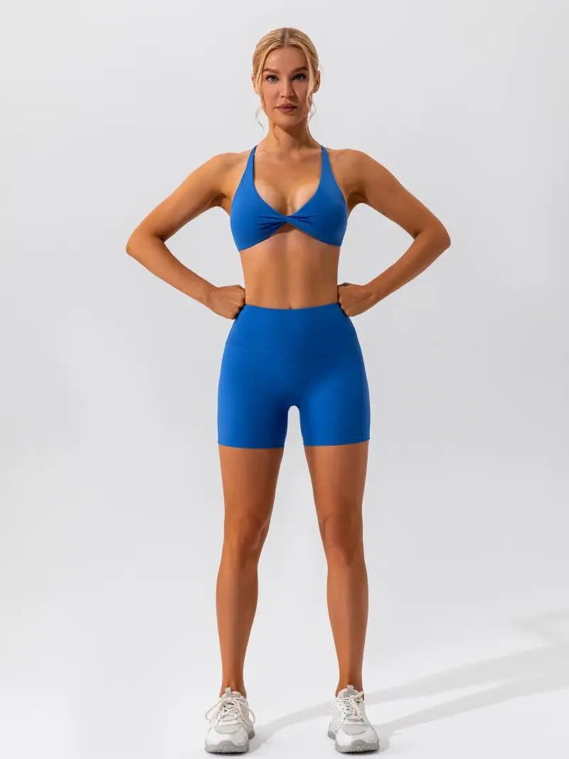 Summervibes Women'S Wire Free Seamless Cross Back Sports Bra Nude, 75% Polyamide Blend, Quick Dry, Lightweight, Compression, anti Odour, Comfortable Activewear Brassiere for Yoga, Running All Seasons Daily Wear with Edgy Design & Real Support, Sports