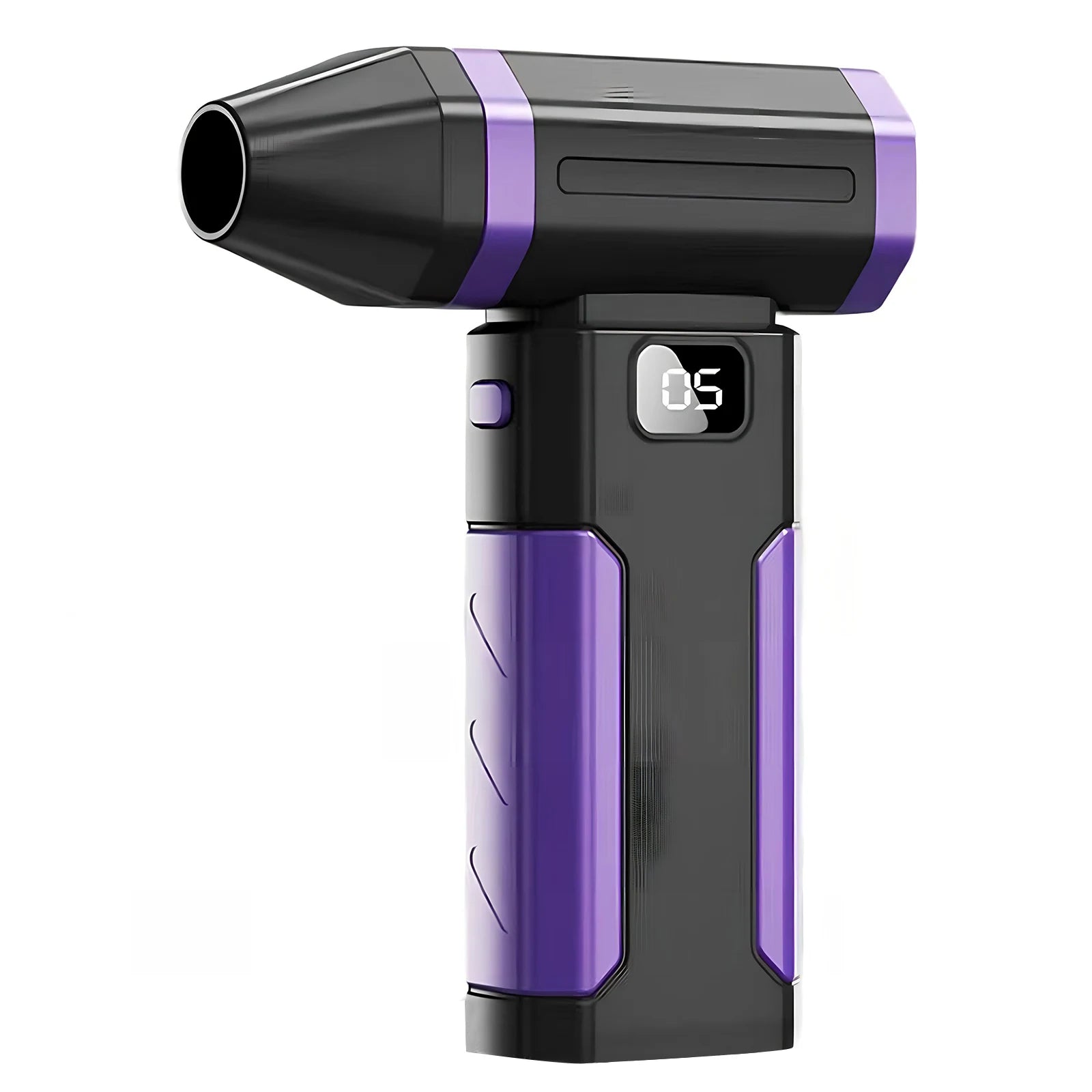 Compressed Air Duster 5-Speed Handheld Portable Dust Blower Electric Dryer 6000mAh Screen Display for Home Computer Keyboard Car
