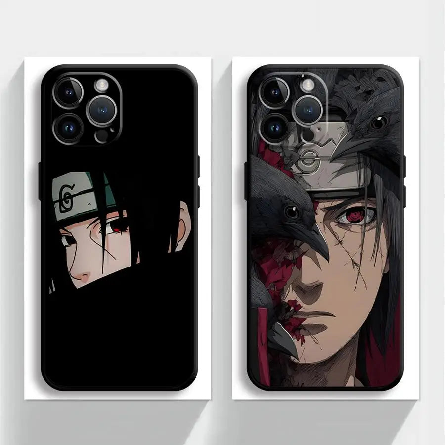 Black Soft Phone Cover Case for iPhone 17Air XR XS Max 13 12 11 17 Pro Max 15 16 14 Plus 7 8 Handsome Hitachi Art