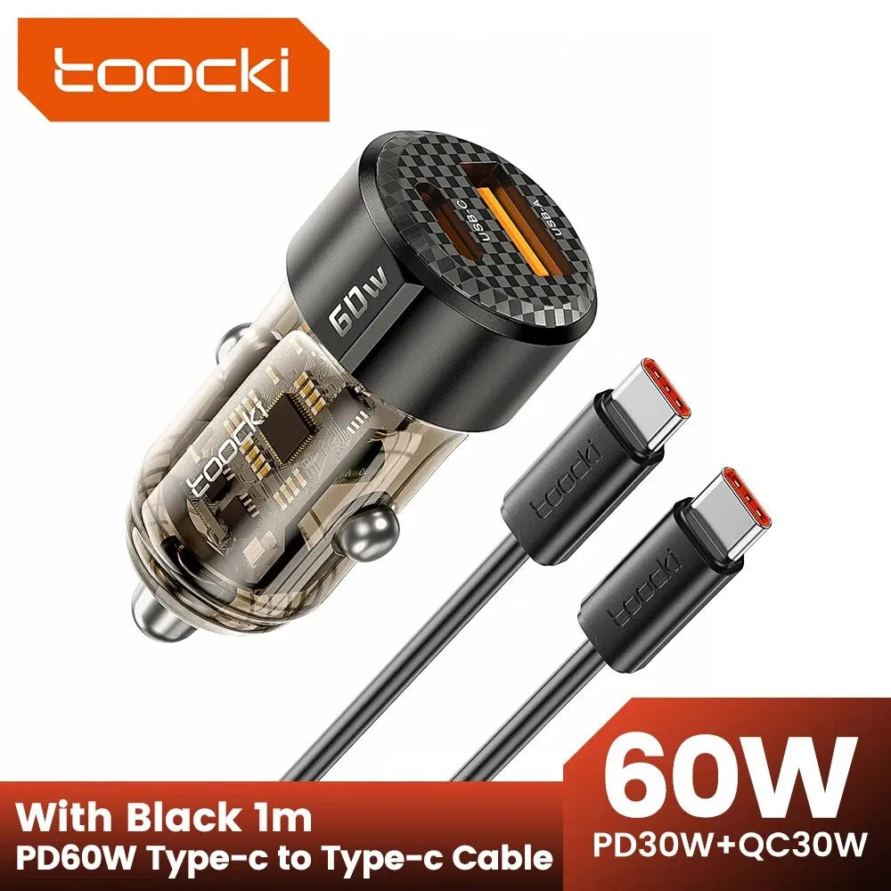 60W Car Charger.