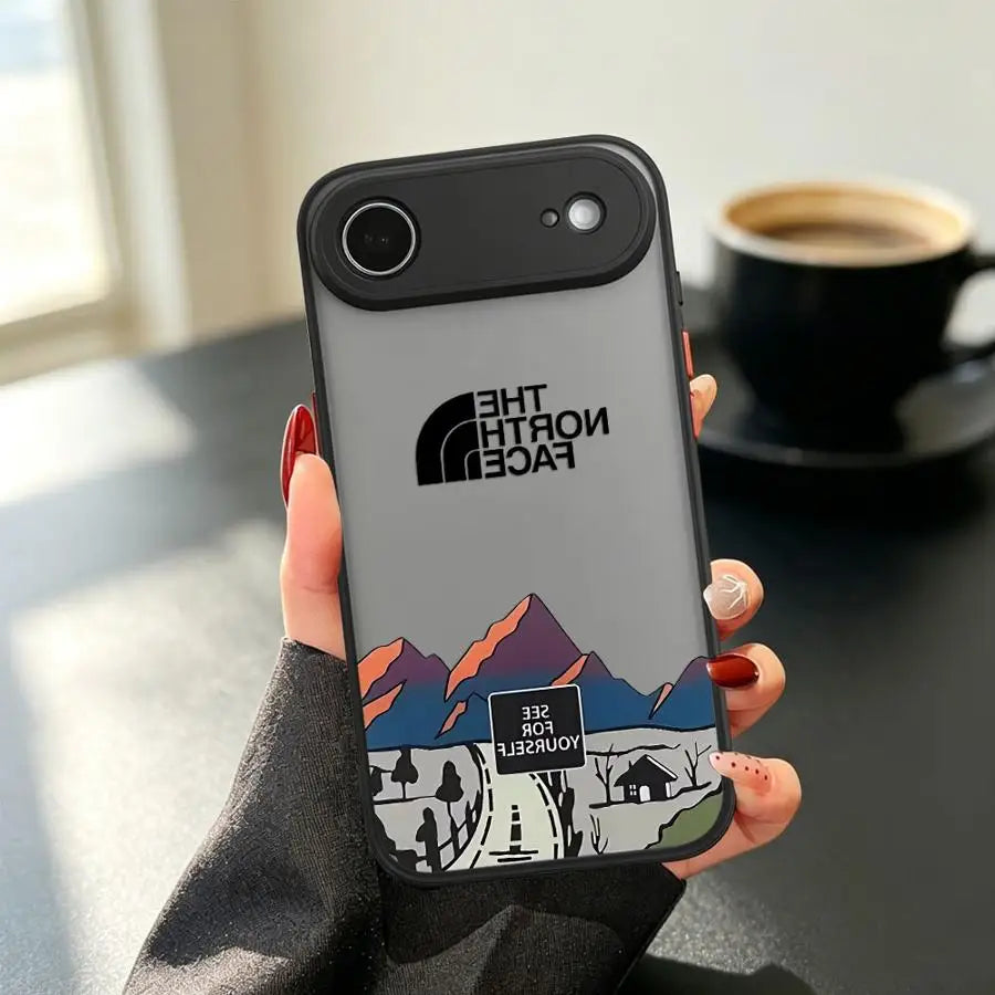 Snow Mountain Highway North Case for iPhone 17 Pro Max 16 Plus 14 15 7 8 SE Air 12 11 13 Mini XS XR 17e Funda Back Phone Cover