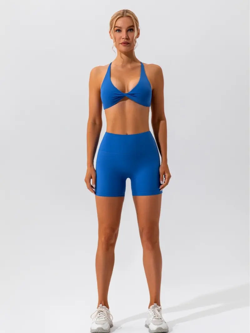 Summervibes Women'S Wire Free Seamless Cross Back Sports Bra Nude, 75% Polyamide Blend, Quick Dry, Lightweight, Compression, anti Odour, Comfortable Activewear Brassiere for Yoga, Running All Seasons Daily Wear with Edgy Design & Real Support, Sports
